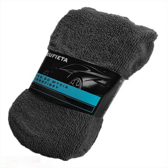Kufieta Губка мікрофібра сіра K20105 (20x10x5см) Kufieta Губка мікрофібра сіра K20105 (20x10x5см)