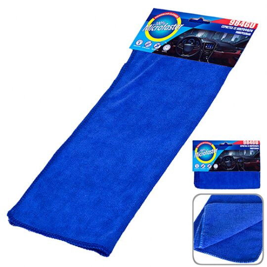 Vitol Салфетка микрофибра универсальная синяя 9846U (40*30 см)