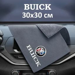 Флісовий рушник для авто з логотипом Buick 30х30 см Флісовий рушник для авто з логотипом Buick 30х30 см