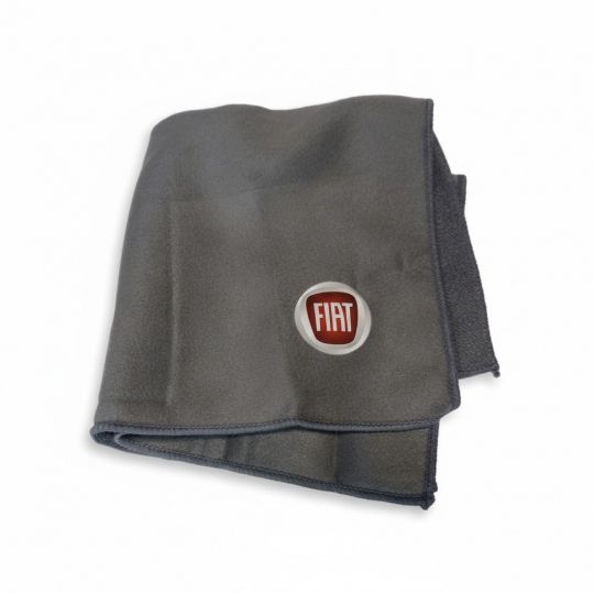 Флісовий рушник для авто з логотипом Fiat 30х30 см Флісовий рушник для авто з логотипом Fiat 30х30 см