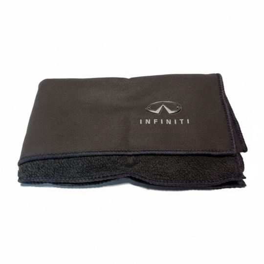 Флісовий рушник для авто з логотипом Infinity 30х30 см Флісовий рушник для авто з логотипом Infinity 30х30 см