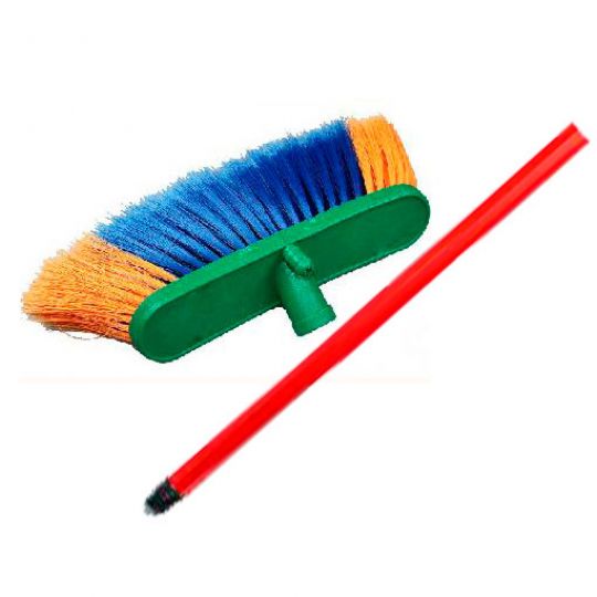 Щетка для мытья автомобиля с металлическим кием  110 см Турция