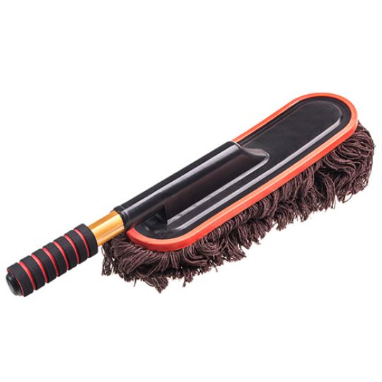 Vitol Щетка для сметания пыли антистатик 50 плоская телескоп (в футляре)