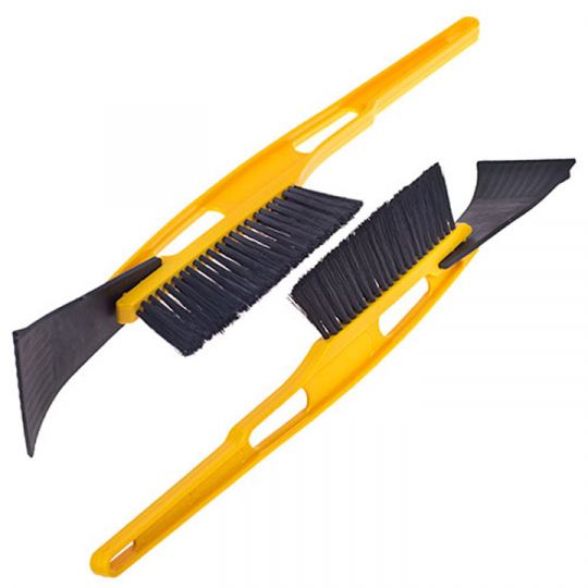 Щетка со скребком MTRAUTO 309 для удаления снега и льда (большая) 54 см