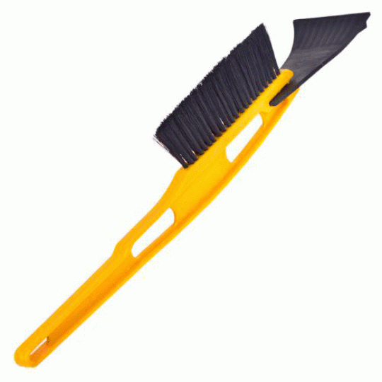 Щетка со скребком MTRAUTO 310 для удаления снега и льда (маленькая) 40 см