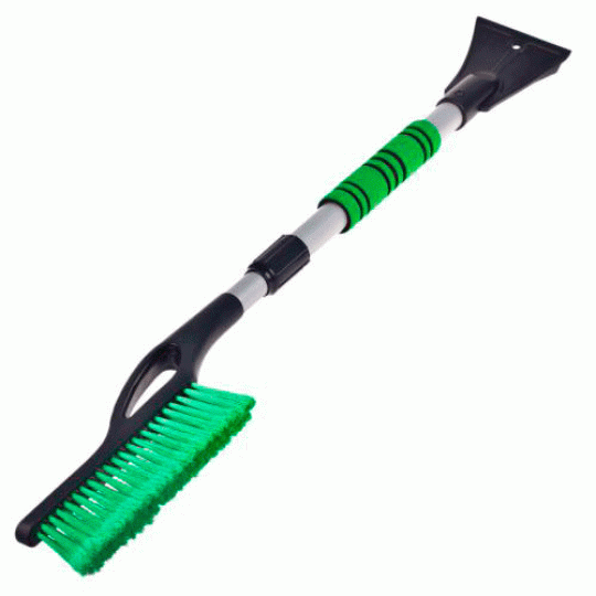 Щетка со скребком MTRAUTO для удаления снега и льда (телескопическая)