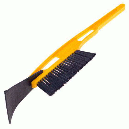 Щетка со скребком MTRAUTO 310 для удаления снега и льда (маленькая) 40 см