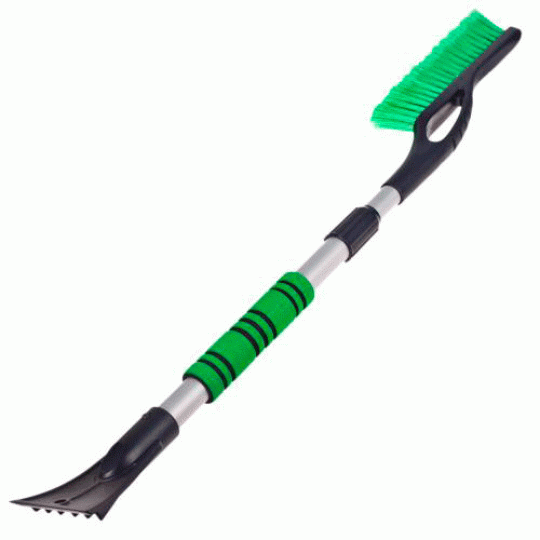 Щетка со скребком MTRAUTO для удаления снега и льда (телескопическая)