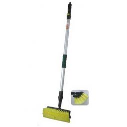 Carstech Щетка для мытья автомобиля телескоп 110-180см (широкая щетина)