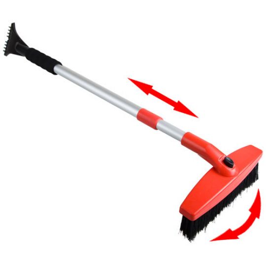 Siboer Щетка со скребком для удаления снега и льда телескоп SB2243 Siboer Щетка со скребком для удаления снега и льда телескоп SB2243