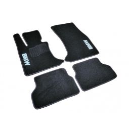 AVTM Коврики в салон текстильные BMW 5 (E60/E61) '03-10 Черные (Комплект 5шт.)
