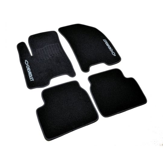 AVTM Коврики в салон текстильные Chevrolet Aveo T200/T250 '02-11 Черные (Комплект 5шт.) AVTM Коврики в салон текстильные Chevrolet Aveo T200/T250 '02-11 Черные (Комплект 5шт.)