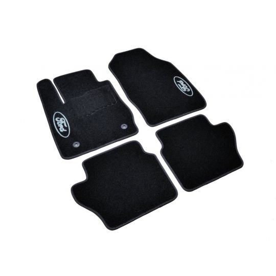 AVTM Коврики в салон текстильные Ford Fiesta VII '08- Черные (Комплект 5шт.)