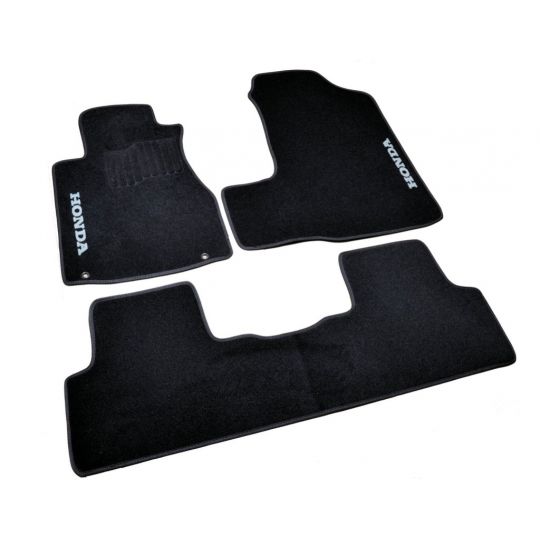 AVTM Коврики в салон текстильные Honda CR-V III '06-11 Черные (Комплект 3шт.) AVTM Коврики в салон текстильные Honda CR-V III '06-11 Черные (Комплект 3шт.)