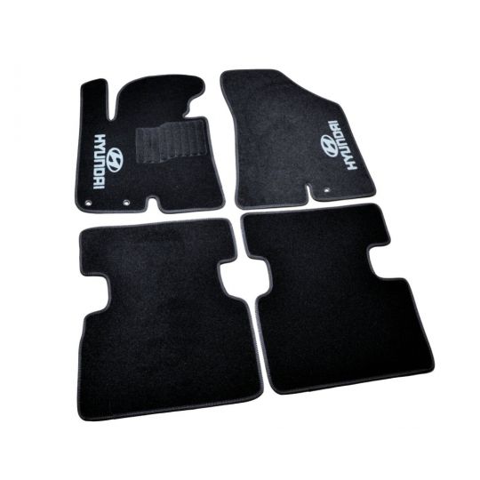 AVTM Коврики в салон текстильные Hyundai ix35 '10- Черные (Комплект 5шт.)