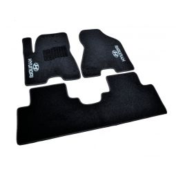 AVTM Коврики в салон текстильные Hyundai Tucson (JM) '04- Черные (Комплект 3шт.)
