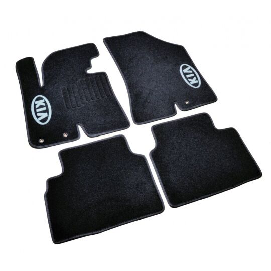 AVTM Коврики в салон текстильные Kia Sportage (SL) '10- Черные (Комплект 5шт.)