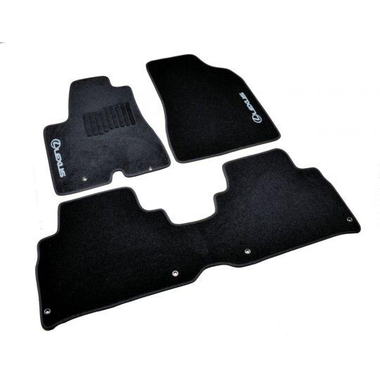 AVTM Коврики в салон текстильные Lexus RX II '03-09 Черные (Комплект 3шт.)