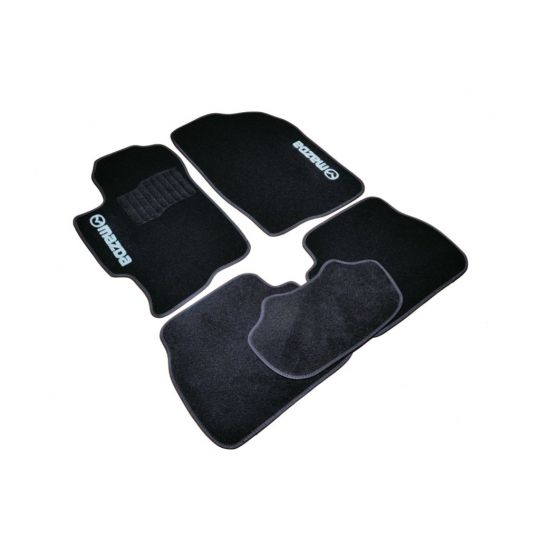 AVTM Коврики в салон текстильные Mazda 6 (GG/GY) I '02-08 Черные (Комплект 5шт.)