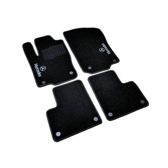 AVTM Коврики в салон текстильные Mercedes-Benz GL-Class X166 '12- Черные (Комплект 5шт.)