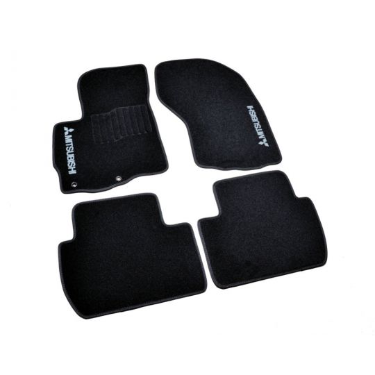 AVTM Коврики в салон текстильные Mitsubishi Outlander II '06-12 Черные (Комплект 5шт.)