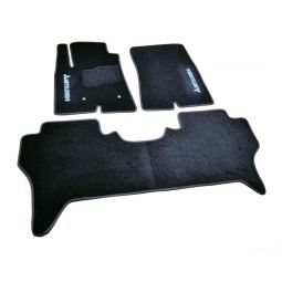 AVTM Коврики в салон текстильные Mitsubishi Pajero IV '06- Черные (Комплект 3шт.)