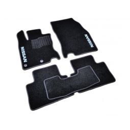 AVTM Коврики в салон текстильные Nissan Qashqai II '14- Черные (Комплект 5шт.)