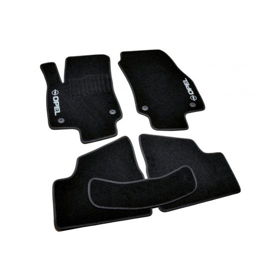 AVTM Коврики в салон текстильные Opel Astra H '04-10 Черные (Комплект 5шт.)