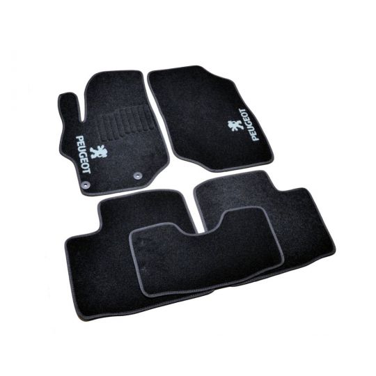 AVTM Коврики в салон текстильные Peugeot 301 '12- Черные (Комплект 5шт.)