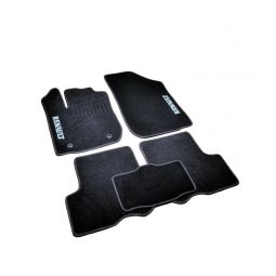 AVTM Коврики в салон текстильные Renault Logan II '12- Черные (Комплект 5шт.)