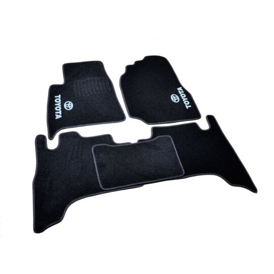 AVTM Коврики в салон текстильные Toyota Land Cruiser 100 '98-07 Черные (Комплект 5шт.)