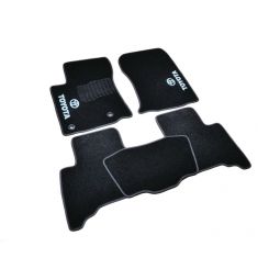 AVTM Коврики в салон текстильные Toyota Land Cruiser Prado 150 '13- Черные (Комплект 5шт.)
