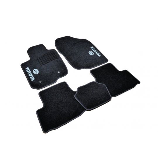 AVTM Коврики в салон текстильные Toyota RAV4 III '05-12 Черные (Комплект 5шт.)