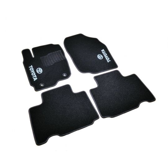 AVTM Коврики в салон текстильные Toyota RAV4 IV '13- Черные (Комплект 5шт.)