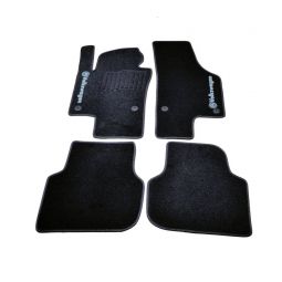 AVTM Коврики в салон текстильные Volkswagen Jetta VI '10- Черные (Комплект 5шт.)