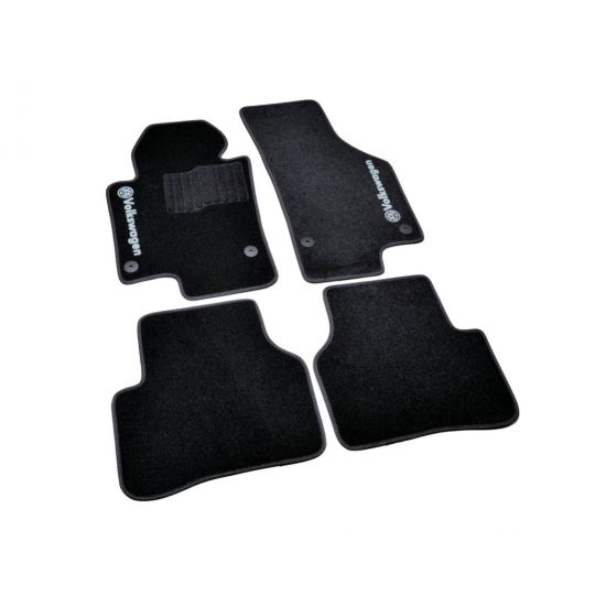 AVTM Коврики в салон текстильные Volkswagen Passat B7 '10- Черные (Комплект 5шт.)