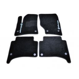 AVTM Коврики в салон текстильные Volkswagen Touareg I '02-10 Черные (Комплект 5шт.)