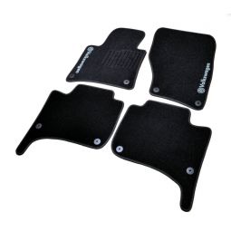 AVTM Коврики в салон текстильные Volkswagen Touareg II '10- Черные (Комплект 5шт.)