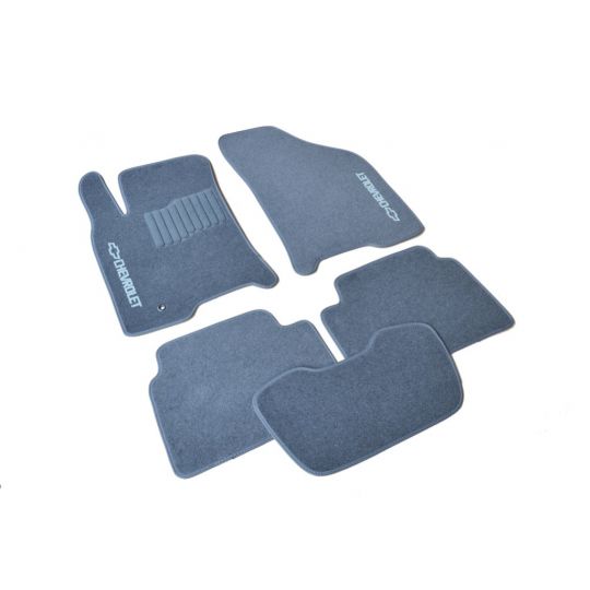 AVTM Коврики в салон текстильные Chevrolet Lacetti '02- Серые (Комплект 5шт.)
